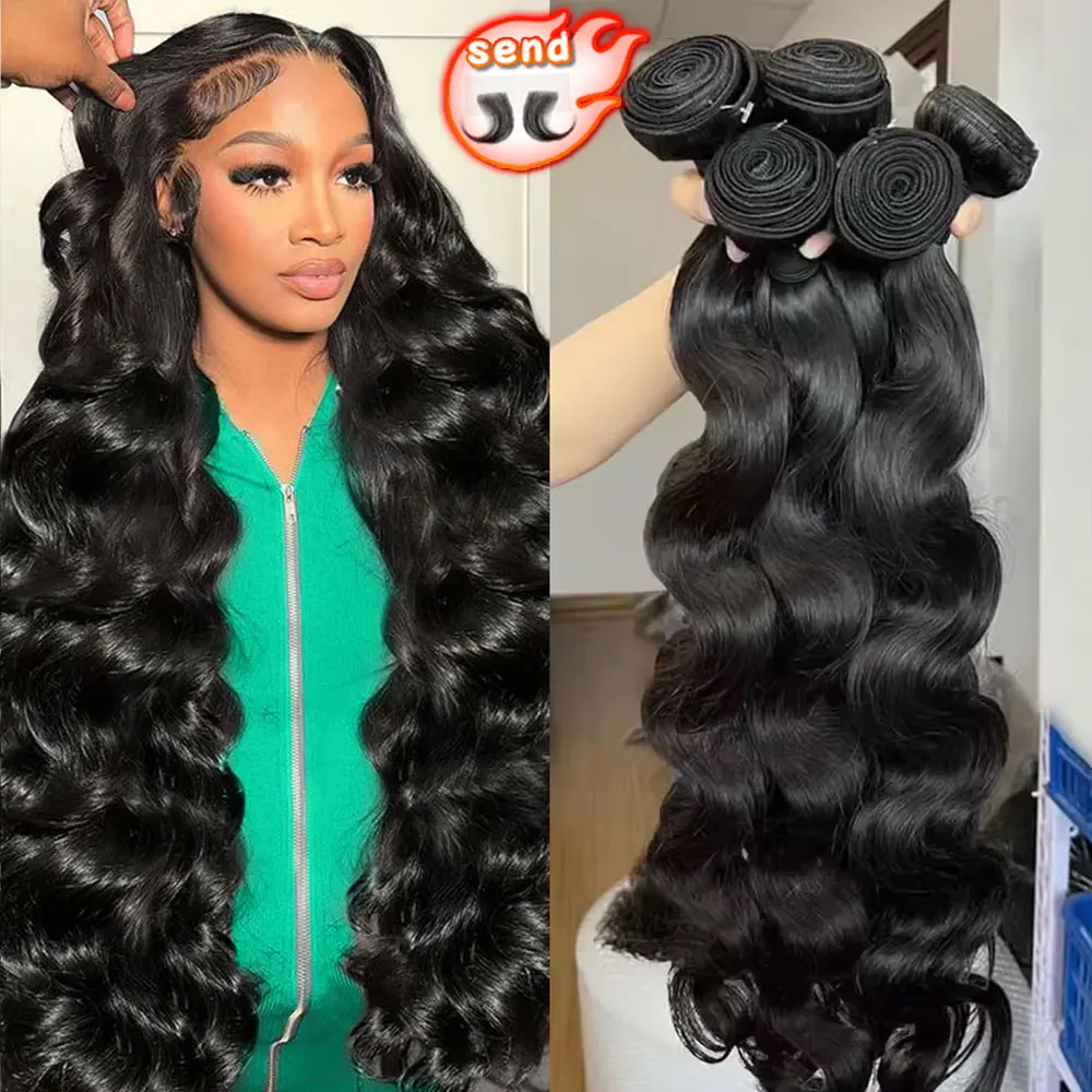30 Inch Body Wave Bundles Human Hair 16A Brazilian Weave Raw Remy 100% Unprocessed Human Hair Bundles Natural Black Color Deals
30 Inch Body Wave Bundles Human Hair 16A Brazilian Weave Raw Remy 100% Unprocessed Human Hair Bundles Natural Black Color Deals