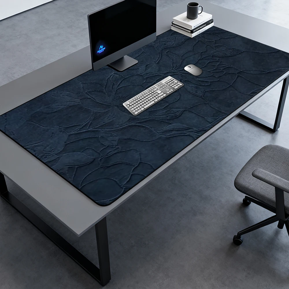 Floral Desk Pad Mouse Mat Large Deskmat Design 140x60 Gaming Mousepad Playmat Embossed Elegant Nonslip Full Lotus Desktop Mat
Floral Desk Pad Mouse Mat Large Deskmat Design 140x60 Gaming Mousepad Playmat Embossed Elegant Nonslip Full Lotus Desktop Mat