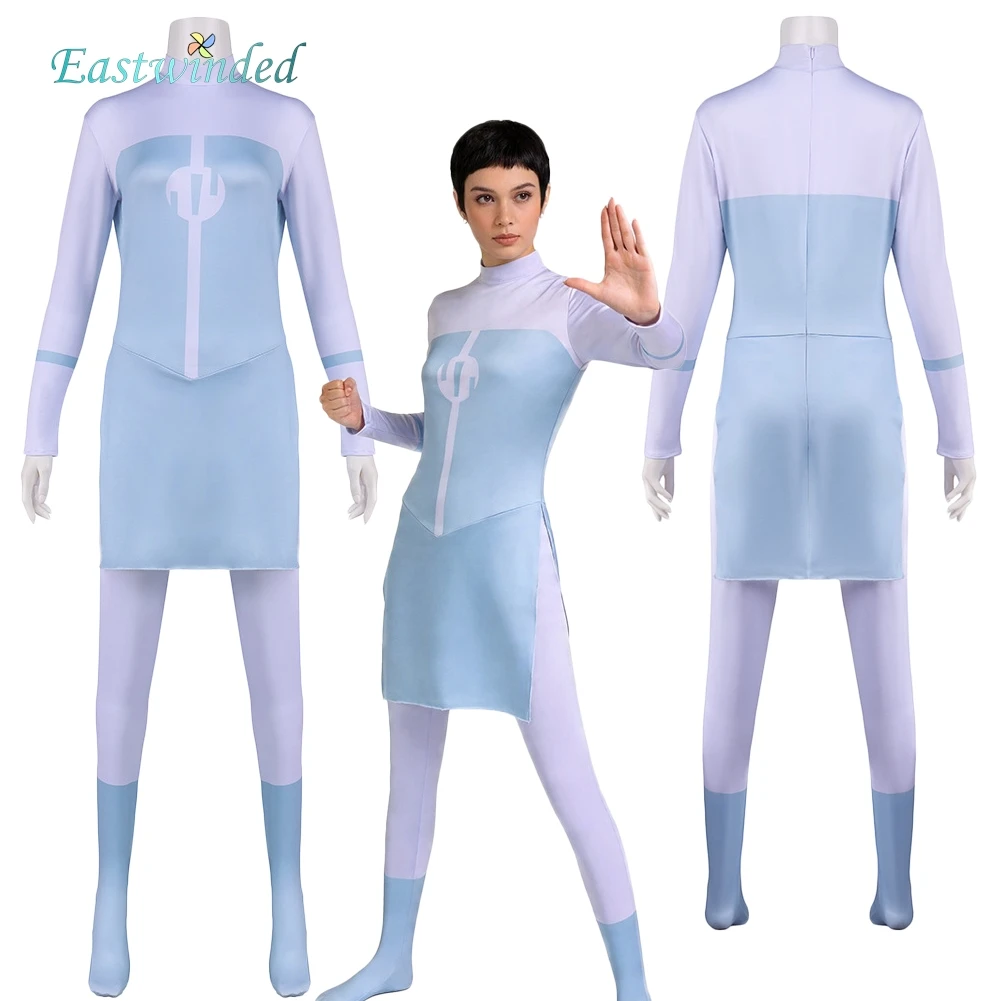 Cartoon Invincible Anissa Cosplay Jumpsuit Costume Women Roleplay Bodysuit Clothes Outfits Halloween Carnival Adult Female
Cartoon Invincible Anissa Cosplay Jumpsuit Costume Women Roleplay Bodysuit Clothes Outfits Halloween Carnival Adult Female
