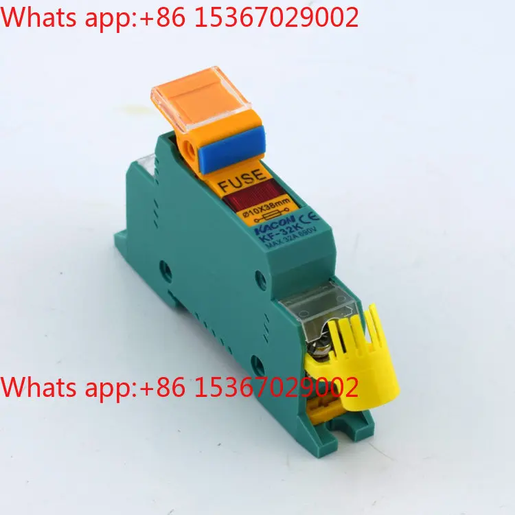 10pcs Fuse base, Kaikun KF-32K rail type circuit breaker, environmentally friendly material fuse base
10pcs Fuse base, Kaikun KF-32K rail type circuit breaker, environmentally friendly material fuse base