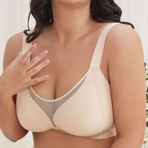 Large size sexy bra without steel rings and thin cup comfortable and traceless lingerie
Large size sexy bra without steel rings and thin cup comfortable and traceless lingerie