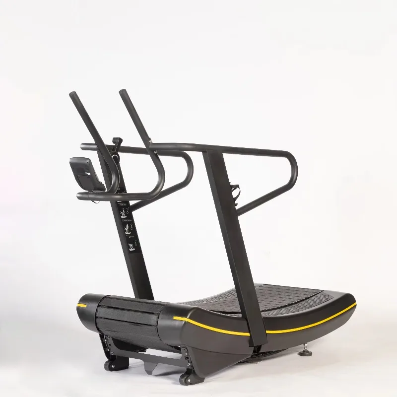 Коммерческая беговая дорожка без двигателя с изогнутой поверхностью и бесшумным дизайном, удобное спортивное и фитнес-оборудование для использования в помещении
Коммерческая беговая дорожка без двигателя с изогнутой поверхностью и бесшумным дизайном, удобное спортивное и фитнес-оборудование для использования в помещении