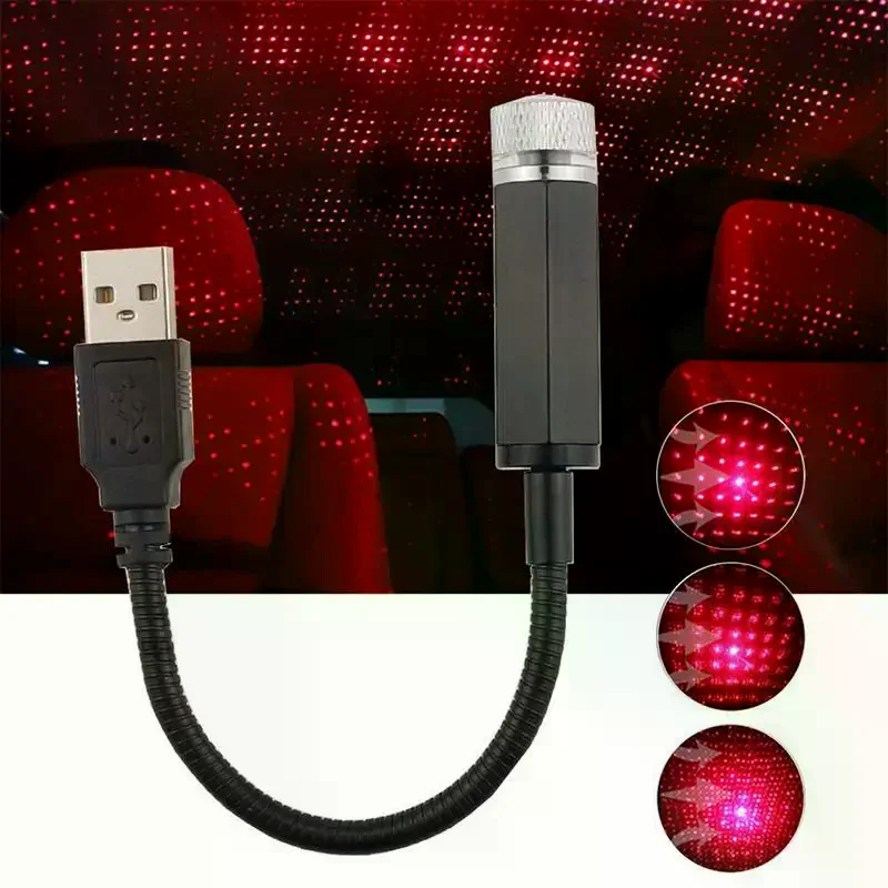Автомобильная USB-лампа Starlight, красный, синий, зеленый, фиолетовый потолочный светильник для салона автомобиля
Автомобильная USB-лампа Starlight, красный, синий, зеленый, фиолетовый потолочный светильник для салона автомобиля