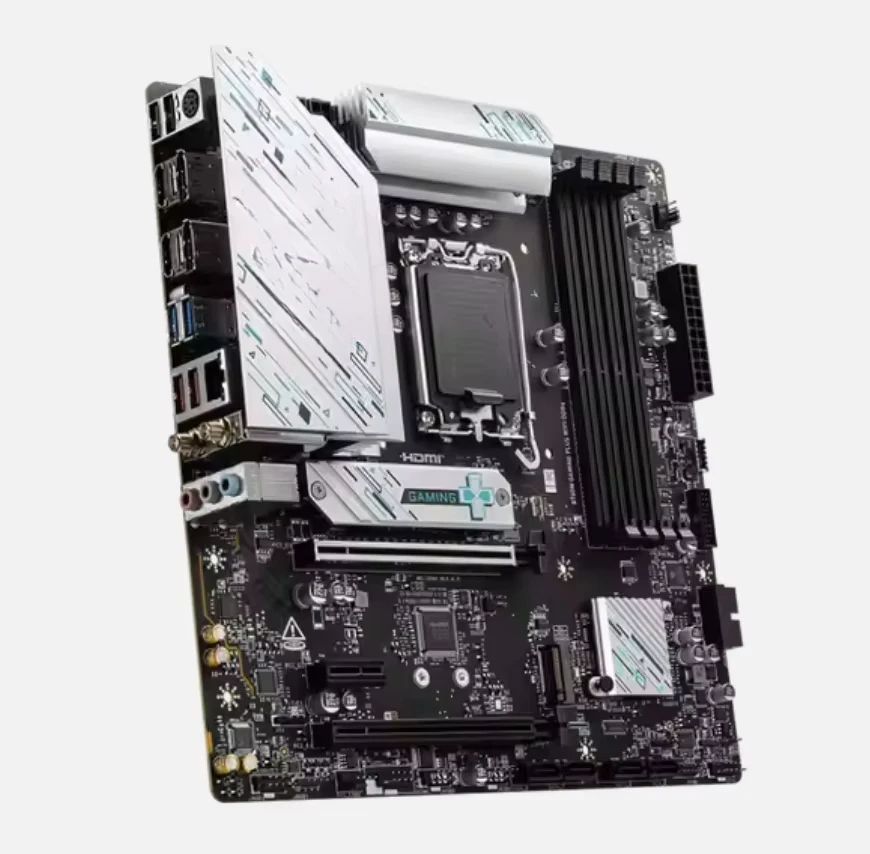 Новая материнская плата B760M PLUS WIFI с поддержкой 13-го процессора B760, материнская плата для настольного компьютера
Новая материнская плата B760M PLUS WIFI с поддержкой 13-го процессора B760, материнская плата для настольного компьютера