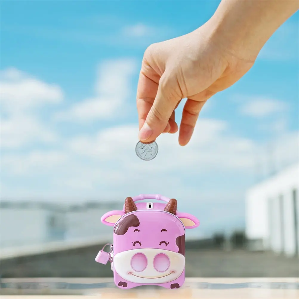 Cartoon Cow Shaped Piggy Bank Large Capacity Money Box Kids Gift Coin Storage Tabletop Adornment Easy Clean Decorative Item
Cartoon Cow Shaped Piggy Bank Large Capacity Money Box Kids Gift Coin Storage Tabletop Adornment Easy Clean Decorative Item