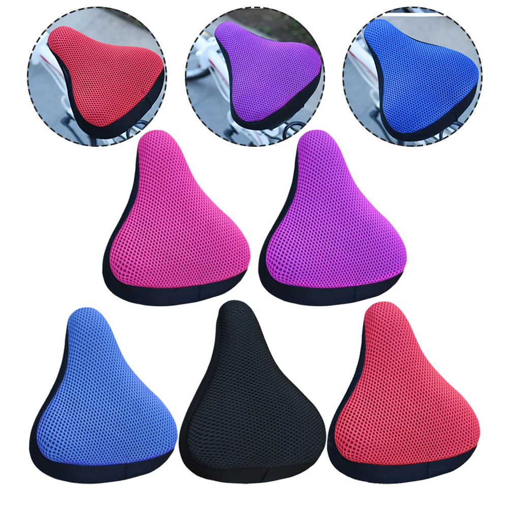 5 Pcs Bicycle Seat Cover Comfortable Bike Saddle Breathable Elastic Polyester Seats Cushion Thickened Creative
5 Pcs Bicycle Seat Cover Comfortable Bike Saddle Breathable Elastic Polyester Seats Cushion Thickened Creative