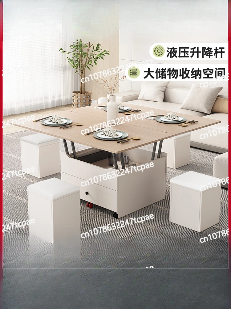Lifting coffee table dining table worktable multi-functional integrated foldable modern simplicity
Lifting coffee table dining table worktable multi-functional integrated foldable modern simplicity