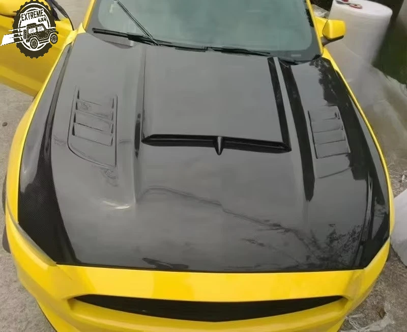 Carbon Fiber Engine Hood Car Front Bonnet air Vent for Ford Mustang Hood 2015 2016 2017
Carbon Fiber Engine Hood Car Front Bonnet air Vent for Ford Mustang Hood 2015 2016 2017