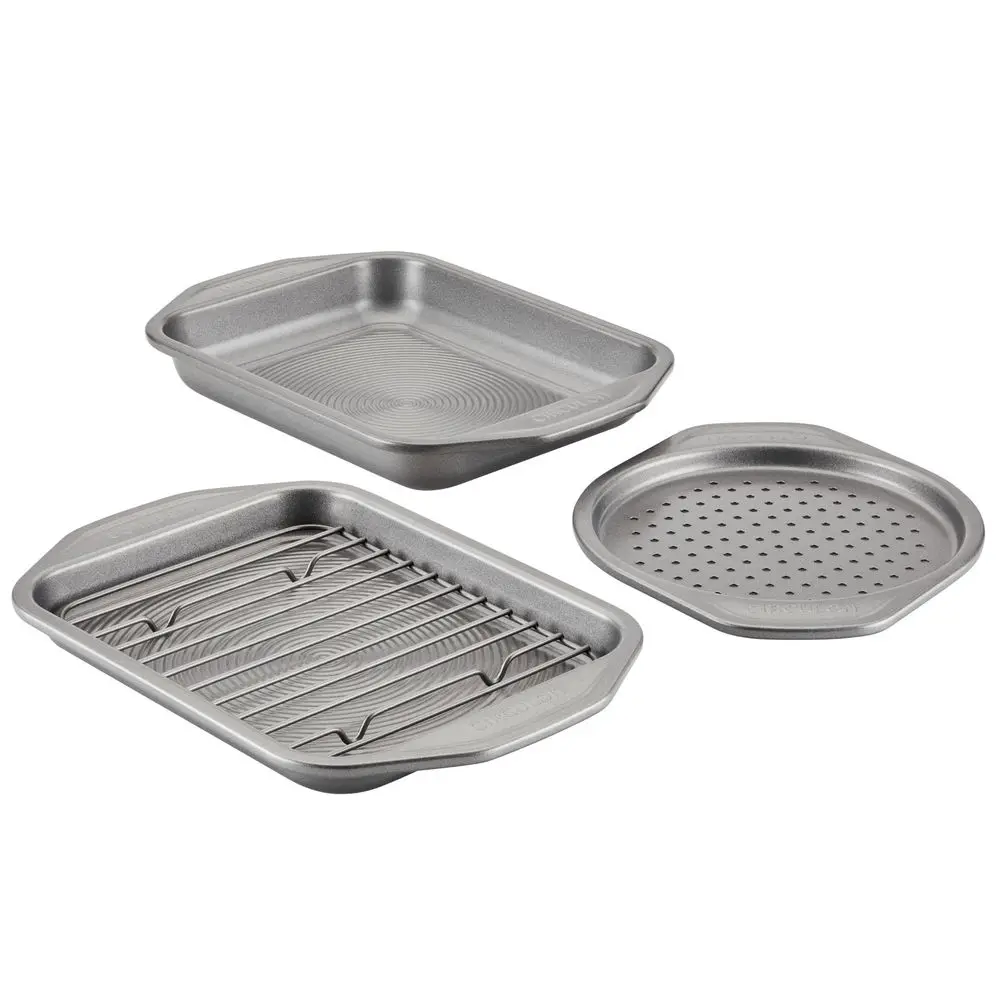 Набор для выпечки Total Bakeware: антипригарная форма для тостера и персональная форма для пиццы, 4 предмета
Набор для выпечки Total Bakeware: антипригарная форма для тостера и персональная форма для пиццы, 4 предмета