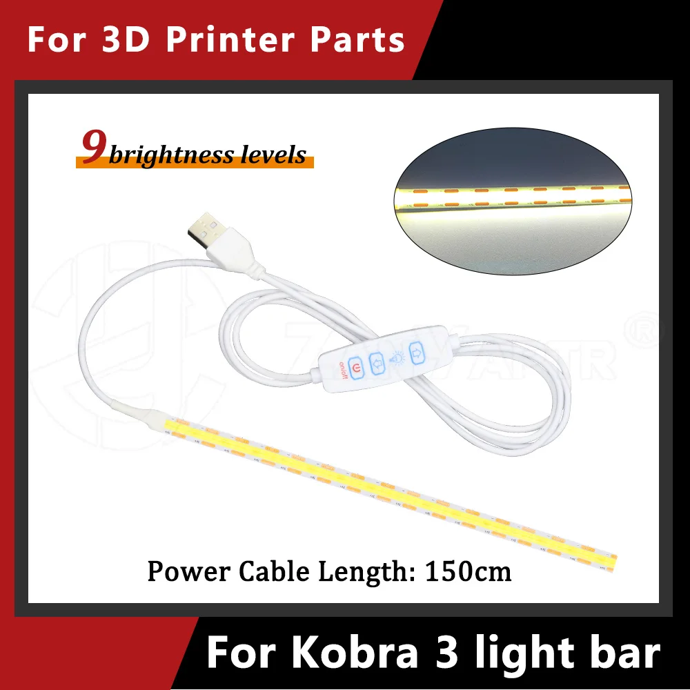 Обновление деталей Kobra 3, световая полоса 5 В, супер яркая для Anycubic Kobra 3, комбинированные аксессуары, комплект светодиодных фонарей, высококачественная ламповая панель
Обновление деталей Kobra 3, световая полоса 5 В, супер яркая для Anycubic Kobra 3, комбинированные аксессуары, комплект светодиодных фонарей, высококачественная ламповая панель