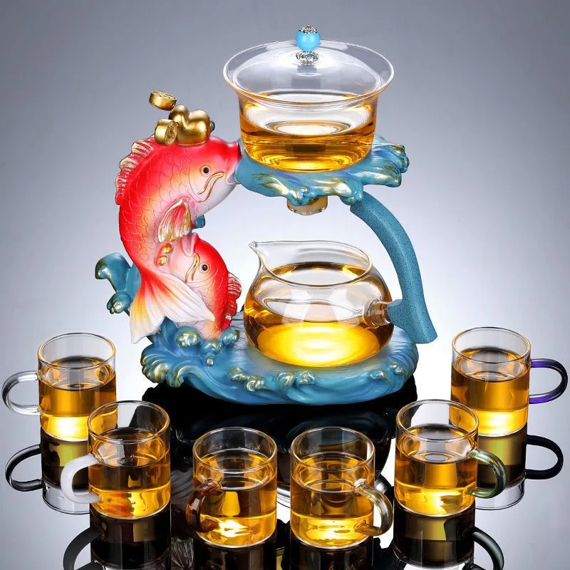 Lazy Bubble Tea Sets with Magnetic Suction Cup Water Filter Artifact Automatic Glass Home Sitting Room Kung Fu Teapot Water Jug
Lazy Bubble Tea Sets with Magnetic Suction Cup Water Filter Artifact Automatic Glass Home Sitting Room Kung Fu Teapot Water Jug