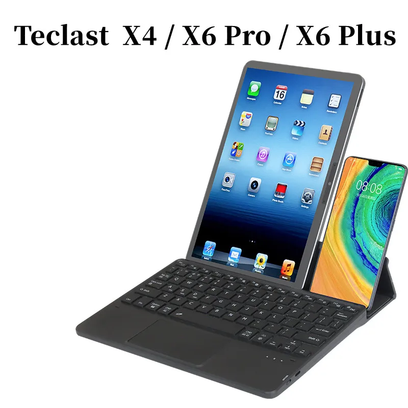 Bluetooth Keyboard Case For Teclast X4 X6 Pro X6 Plus keyboard for Tablet PC with Stand up Function Black Protective Cover
Bluetooth Keyboard Case For Teclast X4 X6 Pro X6 Plus keyboard for Tablet PC with Stand up Function Black Protective Cover