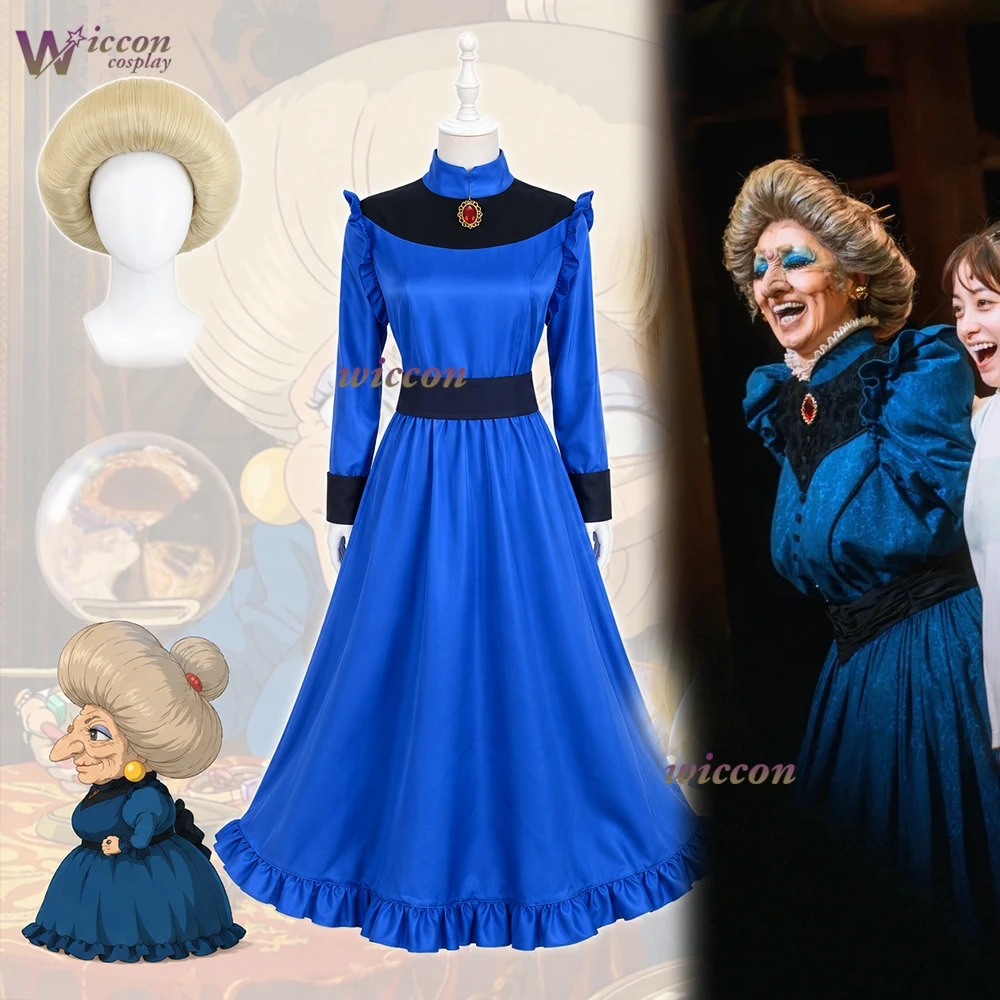 Spirited Away Yubaba Cosplay Costume Classic Witch Granny Dress With Wig Anime Movie Roleplay Halloween Carnival Movie Roleplay
Spirited Away Yubaba Cosplay Costume Classic Witch Granny Dress With Wig Anime Movie Roleplay Halloween Carnival Movie Roleplay