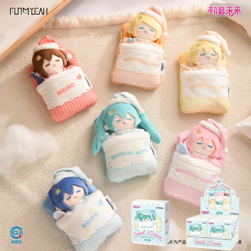 Аниме Miku Sweet Dream Series, плюшевая слепая коробка-милая плюшевая кукла Miku, сумка, подвески, упаковка, декор, периферийные устройства в стиле аниме, коллекционные предметы, подарок
Аниме Miku Sweet Dream Series, плюшевая слепая коробка-милая плюшевая кукла Miku, сумка, подвески, упаковка, декор, периферийные устройства в стиле аниме, коллекционные предметы, подарок