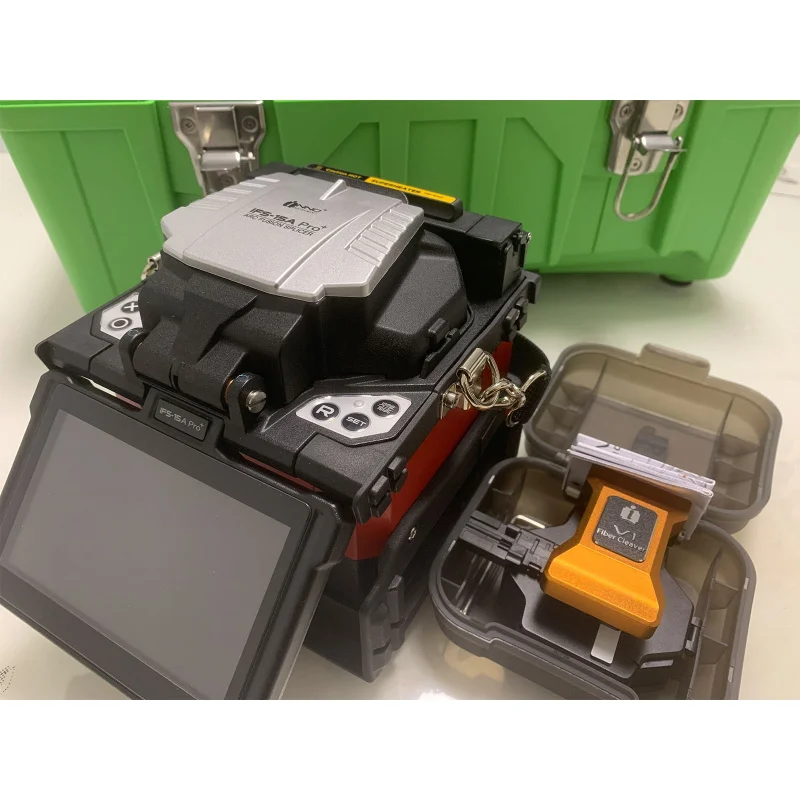 IFS-15A Pro ARC Fusion Splicer Машина для сварки сварки поддерживает выравнивание обшивки 7S Сращивание
IFS-15A Pro ARC Fusion Splicer Машина для сварки сварки поддерживает выравнивание обшивки 7S Сращивание