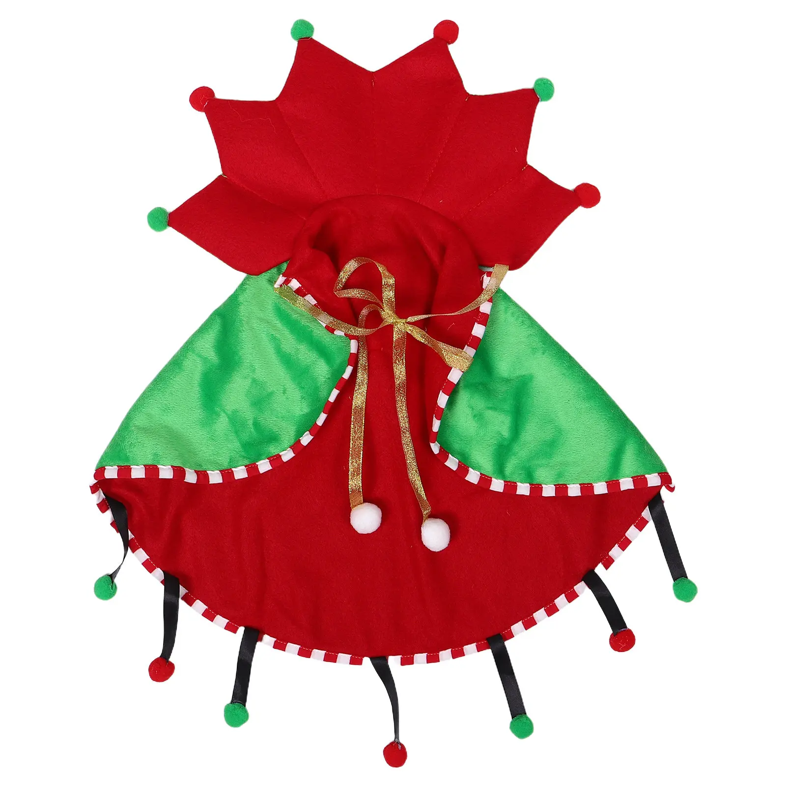 Christmas Pet Costume Dog Cat Elf Cloak Holiday Party Outfit Small Pet Costume Cozy Breathable Cape for Kittens Puppies Festive
Christmas Pet Costume Dog Cat Elf Cloak Holiday Party Outfit Small Pet Costume Cozy Breathable Cape for Kittens Puppies Festive