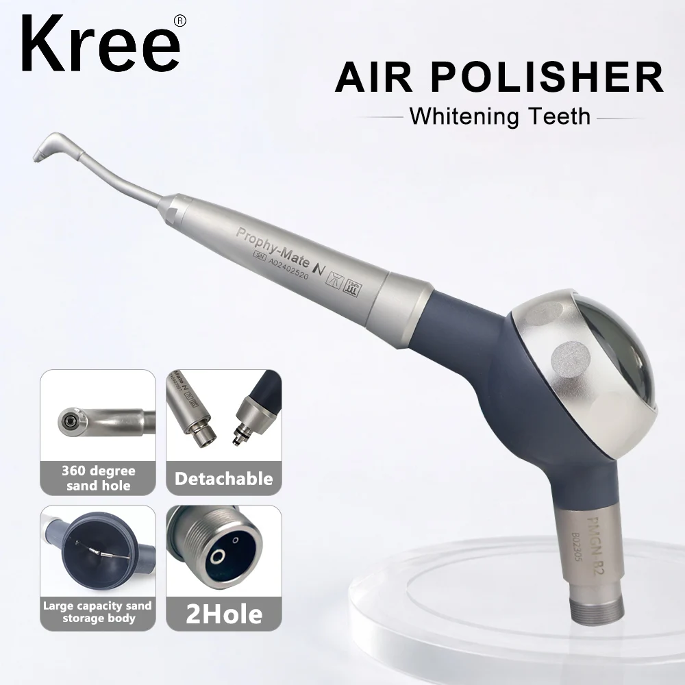 Dental Handpiece - Air Polishing System w/ Anti Suction & Water Spray | Prophy Jet Compatible Prophy-Mate neo Dental Tool
Dental Handpiece - Air Polishing System w/ Anti Suction & Water Spray | Prophy Jet Compatible Prophy-Mate neo Dental Tool