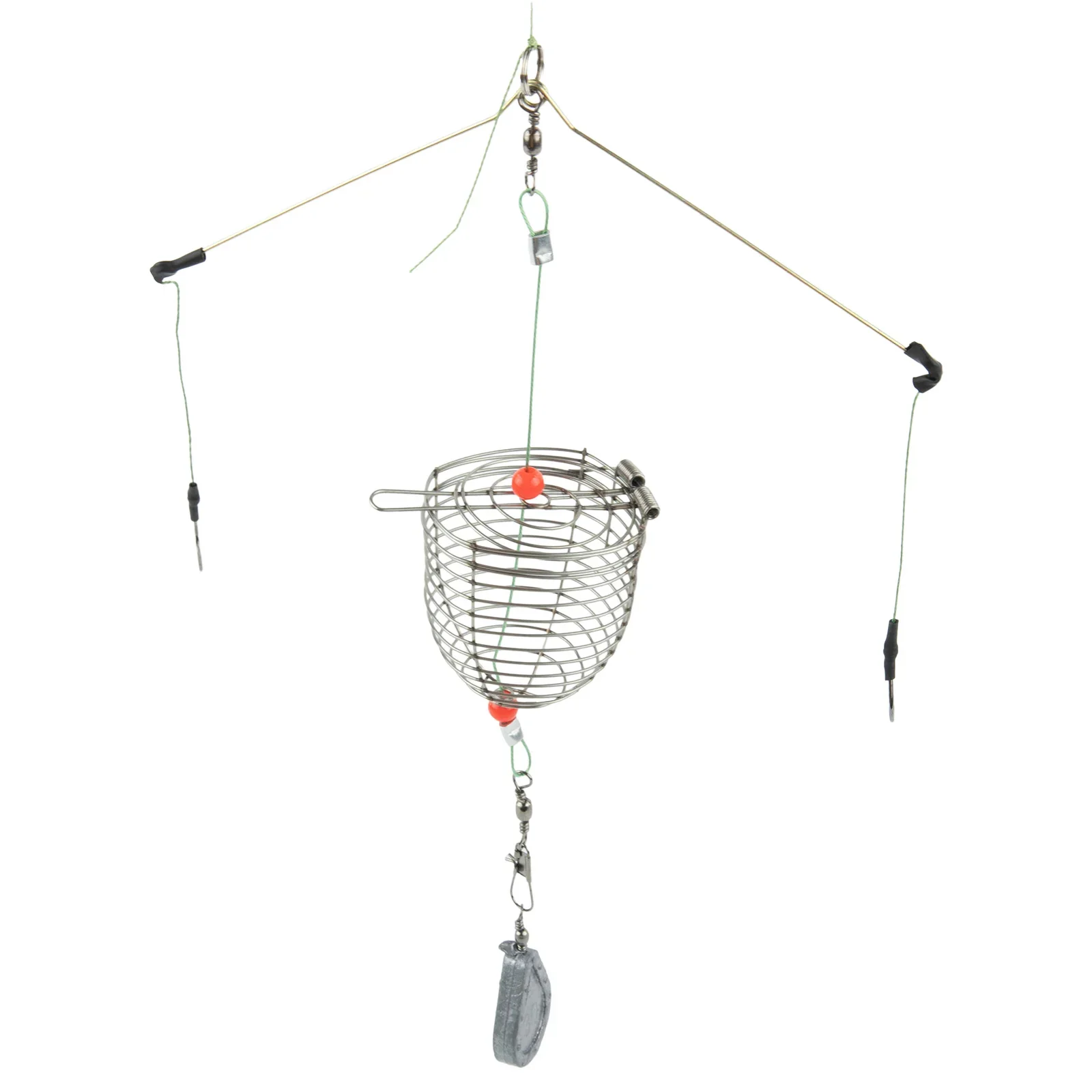 Bait Carp Fishing Feeder Fishing Baits Cage Hook Rig Set Sinking Artificial Lure PE Line+Metal Fishing Bait Cage Fish Tackle
Bait Carp Fishing Feeder Fishing Baits Cage Hook Rig Set Sinking Artificial Lure PE Line+Metal Fishing Bait Cage Fish Tackle