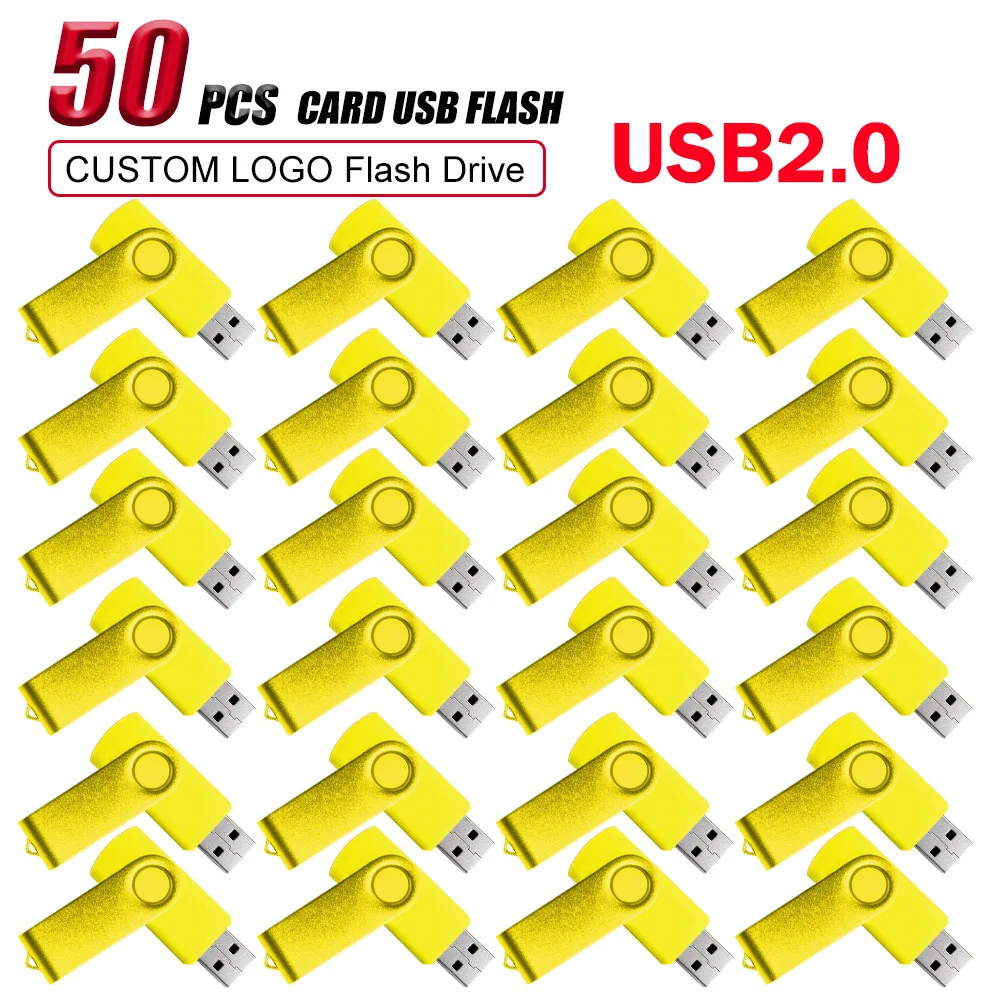 50Pcs/lot Pen Drive 64GB USB Flash Drive 4GB Flash Disk 8GB 16GB Pendrives Usb Stick 32GB Memory Stick 128MB Free Custom Logo
50Pcs/lot Pen Drive 64GB USB Flash Drive 4GB Flash Disk 8GB 16GB Pendrives Usb Stick 32GB Memory Stick 128MB Free Custom Logo