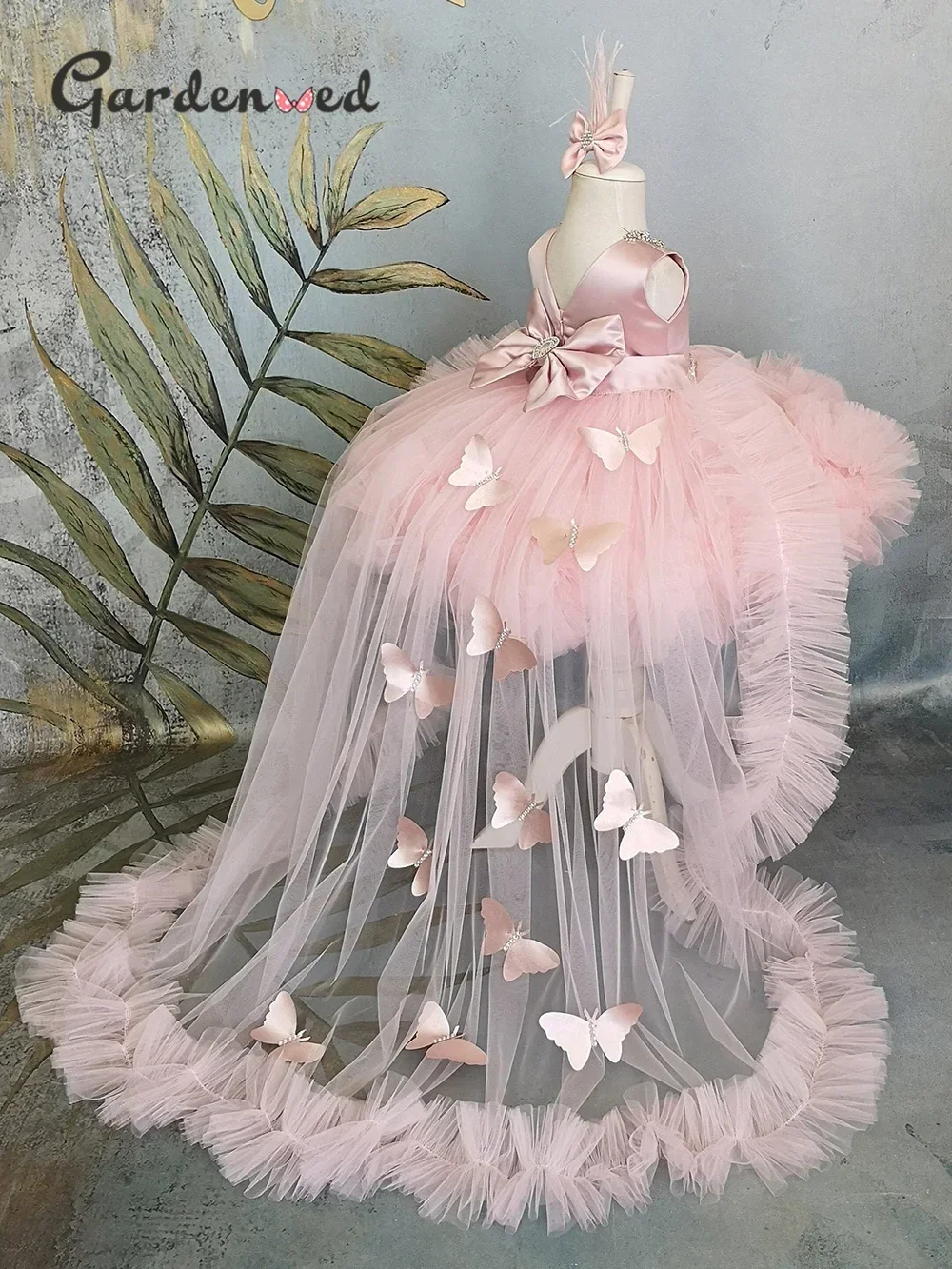 Congtou Puffy Girl Dress Pink Baby Dress With Train Flower Girl Dress Bow Cute Kid's Child Birthday Dresses Frist Communion
Congtou Puffy Girl Dress Pink Baby Dress With Train Flower Girl Dress Bow Cute Kid's Child Birthday Dresses Frist Communion