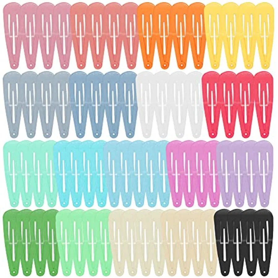 Snap hair clips for girls, 2-inch non-slip barrettes in assorted colors, plastic material, secure grip for toddlers, kids, teen
Snap hair clips for girls, 2-inch non-slip barrettes in assorted colors, plastic material, secure grip for toddlers, kids, teen