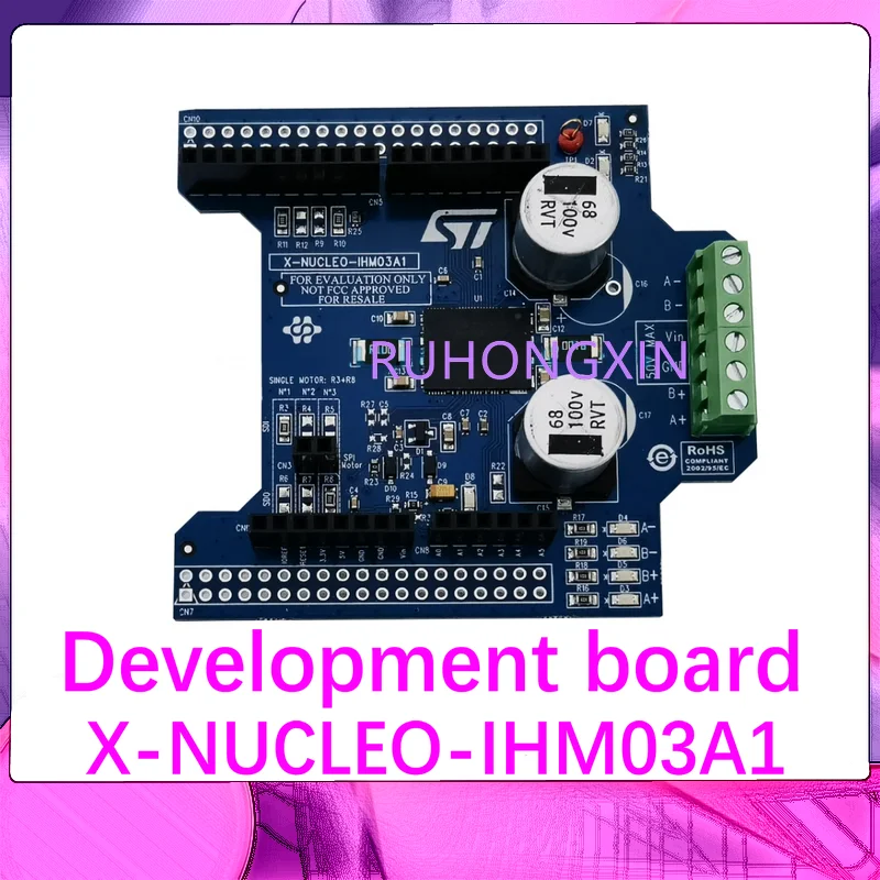X-NUCLEO-IHM03A1 STM32, высокомощная Плата расширения шагового двигателя на основе powerSTEP01
X-NUCLEO-IHM03A1 STM32, высокомощная Плата расширения шагового двигателя на основе powerSTEP01