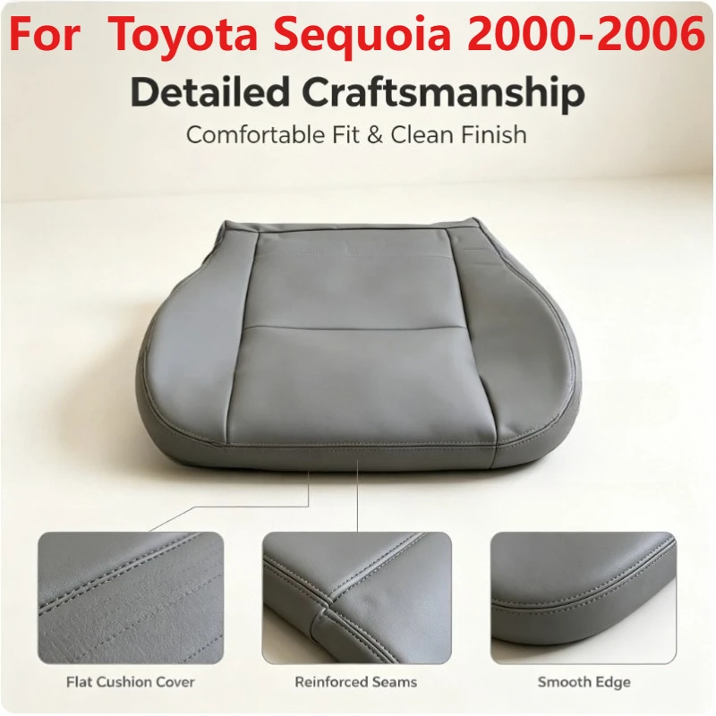 Front Driver and Passenger Side Bottom Replacement Seat Covers in Microfiber Leather Tan for Toyota Sequoia 2000-2006
Front Driver and Passenger Side Bottom Replacement Seat Covers in Microfiber Leather Tan for Toyota Sequoia 2000-2006