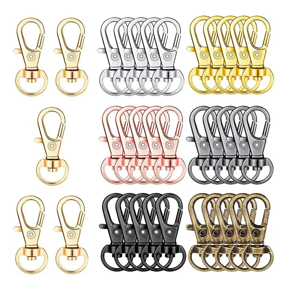 35 Pcs Color Hook Button Lobster Clip Keychain Lanyards Swivel Trigger Hooks Making Supplies Jewelry DIY Ring for
35 Pcs Color Hook Button Lobster Clip Keychain Lanyards Swivel Trigger Hooks Making Supplies Jewelry DIY Ring for