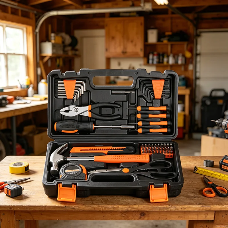 Professional car repair manual tool combination multifunctional hardware tool kit with drill bit, ratchet, socket wrench set
Professional car repair manual tool combination multifunctional hardware tool kit with drill bit, ratchet, socket wrench set
