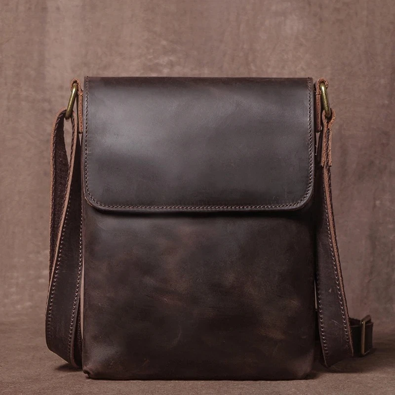 Men's Genuine Leather Shoulder Bag Cowhide High Quality Fashion Crossbody Bag Messenger Bag Daily Small Satchel
Men's Genuine Leather Shoulder Bag Cowhide High Quality Fashion Crossbody Bag Messenger Bag Daily Small Satchel