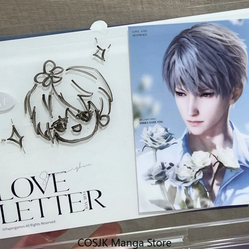 Anime Love and Deepspace Heart Shadow Moments Series Message Acrylic Stand Memo Note Holder Figure Desktop Decor Display Model
Anime Love and Deepspace Heart Shadow Moments Series Message Acrylic Stand Memo Note Holder Figure Desktop Decor Display Model