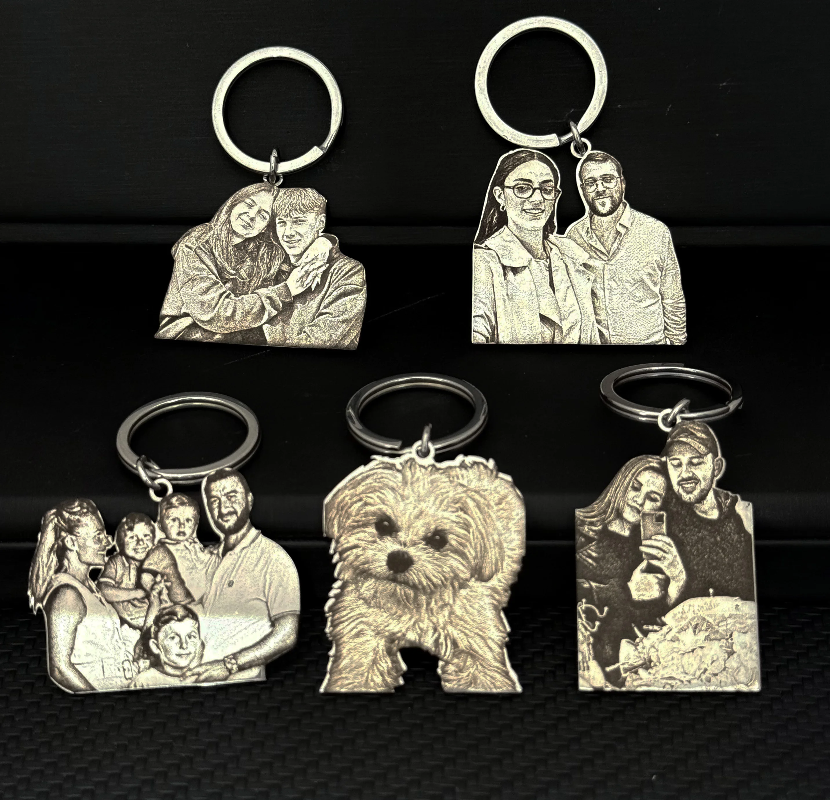 Personalized Photo Keychain Engraved Pets Picture Pendant Handmade Custom Family Couple Key Chain Memory Stainless Steel Jewelry
Personalized Photo Keychain Engraved Pets Picture Pendant Handmade Custom Family Couple Key Chain Memory Stainless Steel Jewelry