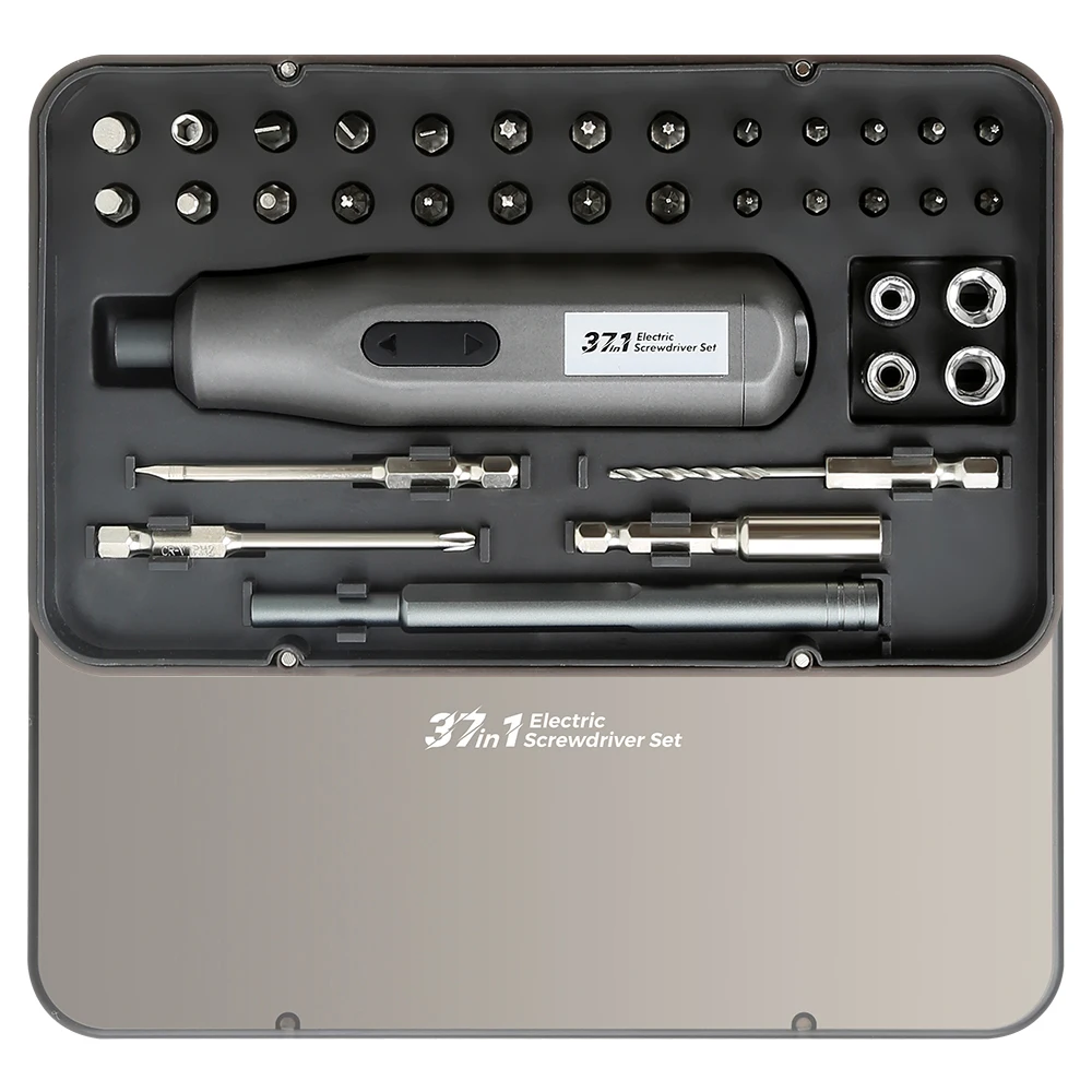 Precision Electric Screwdriver Sets Mini Rechargeable Kits 37 in 1 Cordless Wireless Bits for Xiaomi Cell Phone Mobile Laptop PC
Precision Electric Screwdriver Sets Mini Rechargeable Kits 37 in 1 Cordless Wireless Bits for Xiaomi Cell Phone Mobile Laptop PC