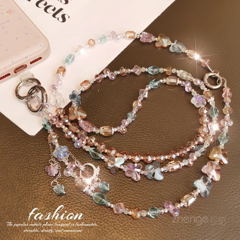 Universal 3-in-1 Butterfly Bead Phone Chain – Sparkling Diamond Crossbody Wrist Strap for Women Girls
Universal 3-in-1 Butterfly Bead Phone Chain – Sparkling Diamond Crossbody Wrist Strap for Women Girls