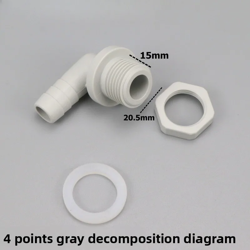 Aquarium Fish Tank Drain Adapter Garden Irrigation Water Connectors Joints Plastic 3/8" Thread to 14mm 90 Degree Elbow Drainage
Aquarium Fish Tank Drain Adapter Garden Irrigation Water Connectors Joints Plastic 3/8" Thread to 14mm 90 Degree Elbow Drainage