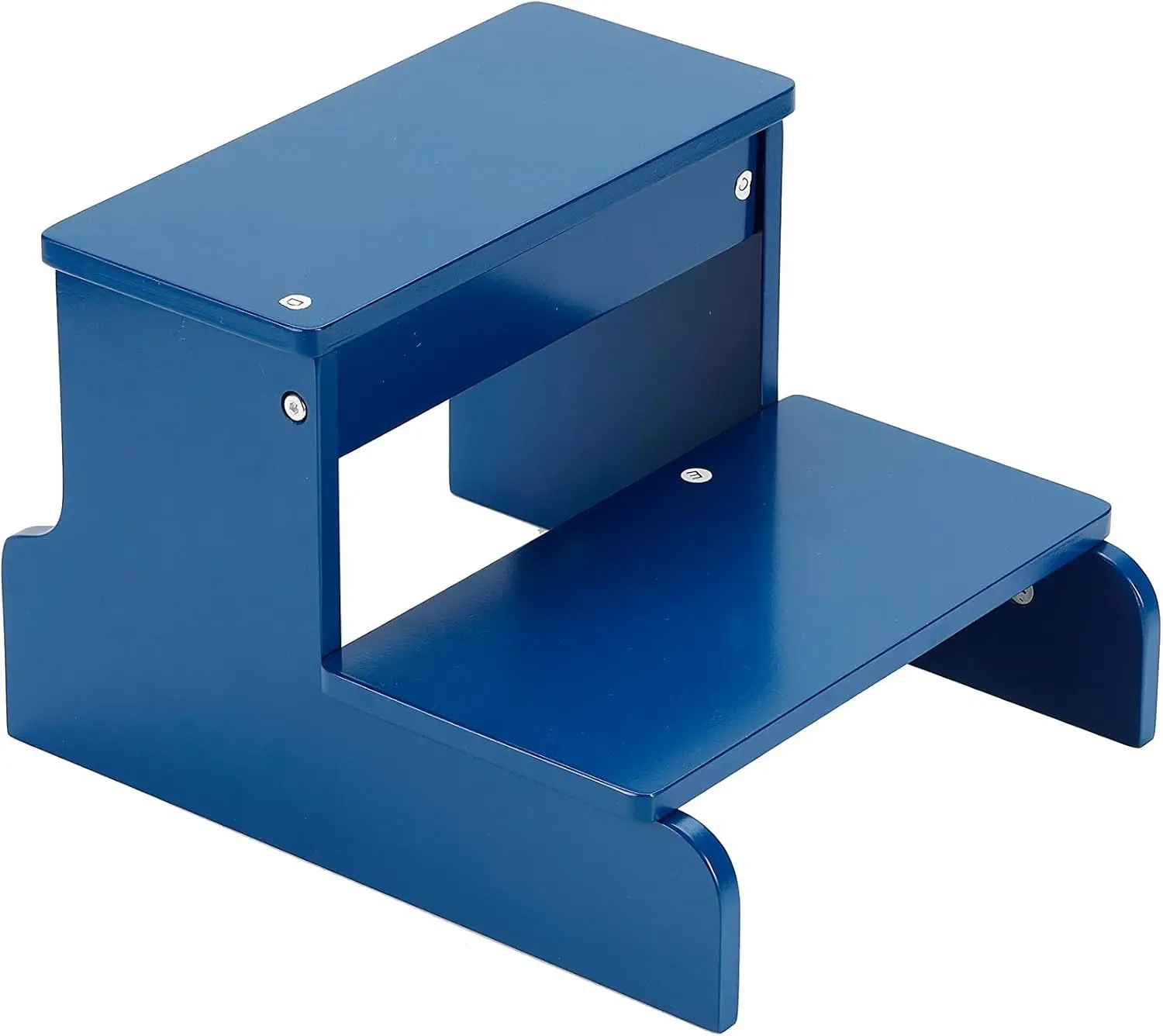 Wooden Step Stool - Navy Blue – Decorative - Strong Sturdy Wood 2 Steps - Step Helper For Kitchen Sink – Bathroom Toilet
Wooden Step Stool - Navy Blue – Decorative - Strong Sturdy Wood 2 Steps - Step Helper For Kitchen Sink – Bathroom Toilet