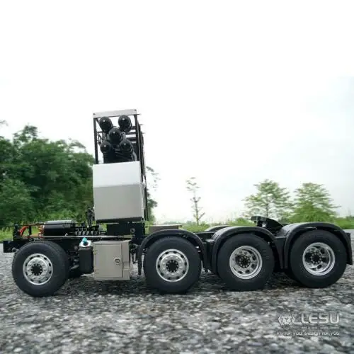 1/14 LESU RC Metal Chassis for DIY Model 3363 Tamiyaya 56352 8x8 Remote Control Tractor Truck with Servo Motor Toy
1/14 LESU RC Metal Chassis for DIY Model 3363 Tamiyaya 56352 8x8 Remote Control Tractor Truck with Servo Motor Toy