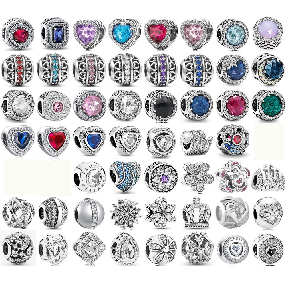 New 925 Silver Heart Shape Purple Pink Red Blue Green Zircon Charm Beads Fit Original Bracelet DIY Fine Jewelry Gifts
New 925 Silver Heart Shape Purple Pink Red Blue Green Zircon Charm Beads Fit Original Bracelet DIY Fine Jewelry Gifts