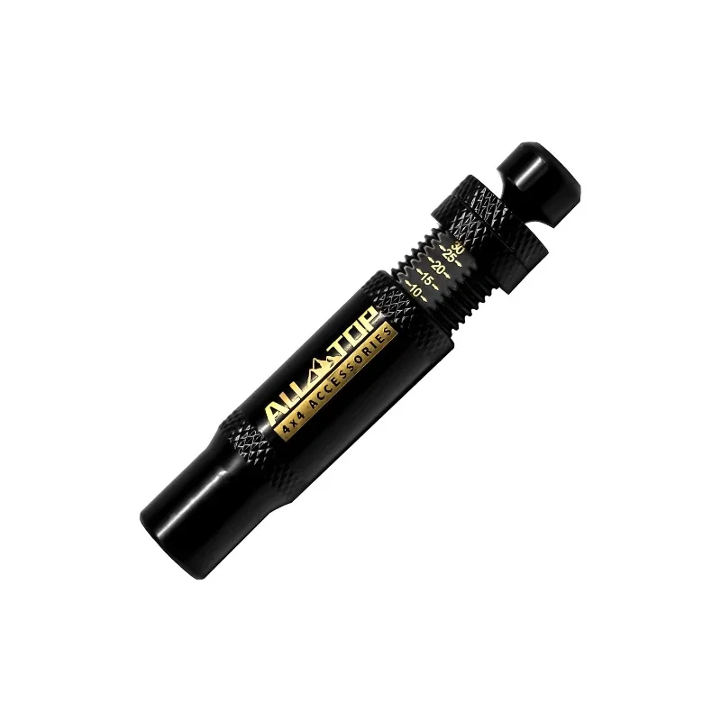 Auto Tire Deflator Valve for Playing Desert Off-road Quick Deflator Portable Mini Pressure Relief Valve
Auto Tire Deflator Valve for Playing Desert Off-road Quick Deflator Portable Mini Pressure Relief Valve