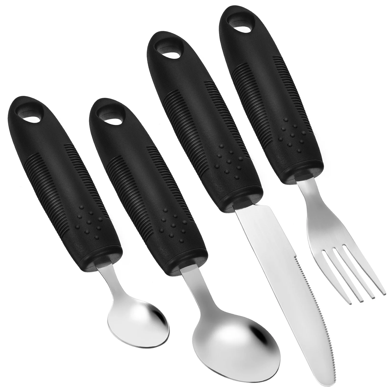 1Set Ergonomic Elderly Utensils Weighted Spoons Forks Premium Materials Polished Surface Disabled Aids Elderly Utensils
1Set Ergonomic Elderly Utensils Weighted Spoons Forks Premium Materials Polished Surface Disabled Aids Elderly Utensils