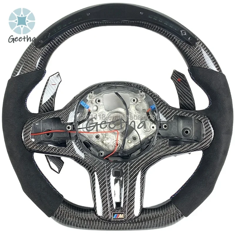 2013-2025 for BWM M2G87M3G80M4G82 G04G05G06G20G21G30G32G42 G14G15G16 Customization LED Alcantara Carbon Fiber Car Steering Wheel
2013-2025 for BWM M2G87M3G80M4G82 G04G05G06G20G21G30G32G42 G14G15G16 Customization LED Alcantara Carbon Fiber Car Steering Wheel