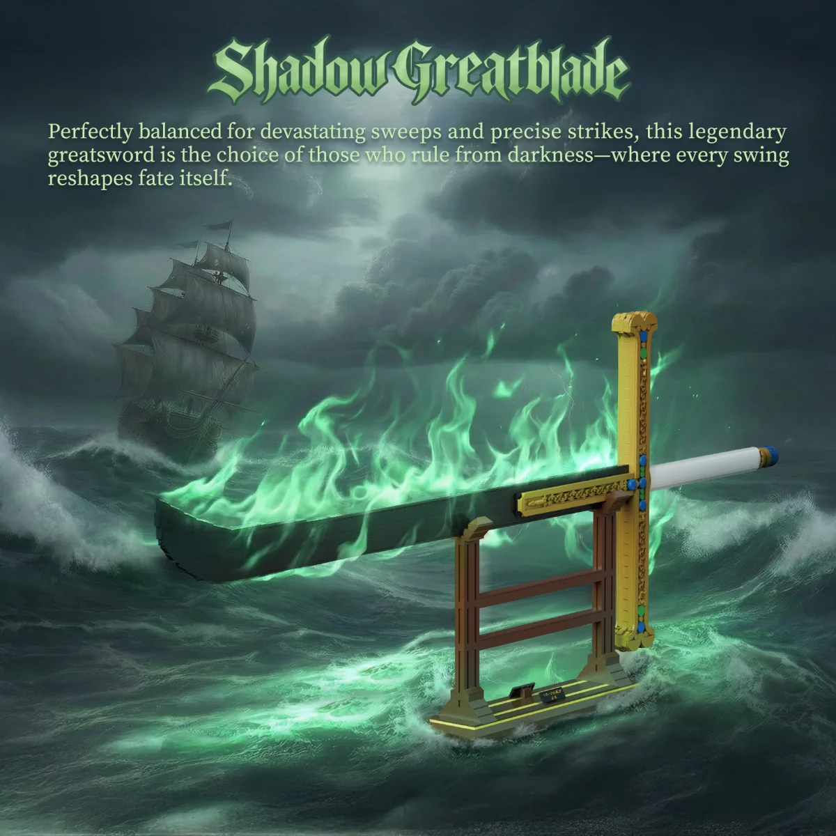 1588PCS Shadow Blade Building Blocks Samurai Sword MOC Model Bricks With Sword Rest Desktop Ornament Holiday Gifts Puzzle Toys
1588PCS Shadow Blade Building Blocks Samurai Sword MOC Model Bricks With Sword Rest Desktop Ornament Holiday Gifts Puzzle Toys
