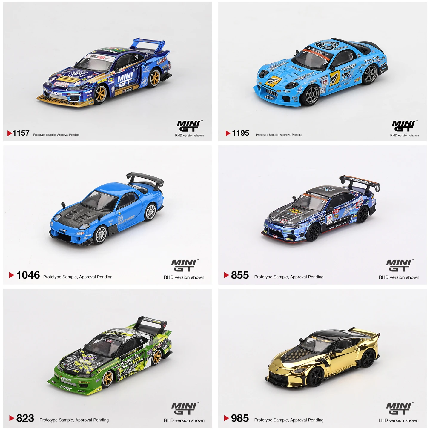 MINIGT 1/64 Mazda Nissan Alloy model car Collect Boy Adult Gift Drift Racing Simulation Model Ornament JDM car enthusiasts
MINIGT 1/64 Mazda Nissan Alloy model car Collect Boy Adult Gift Drift Racing Simulation Model Ornament JDM car enthusiasts