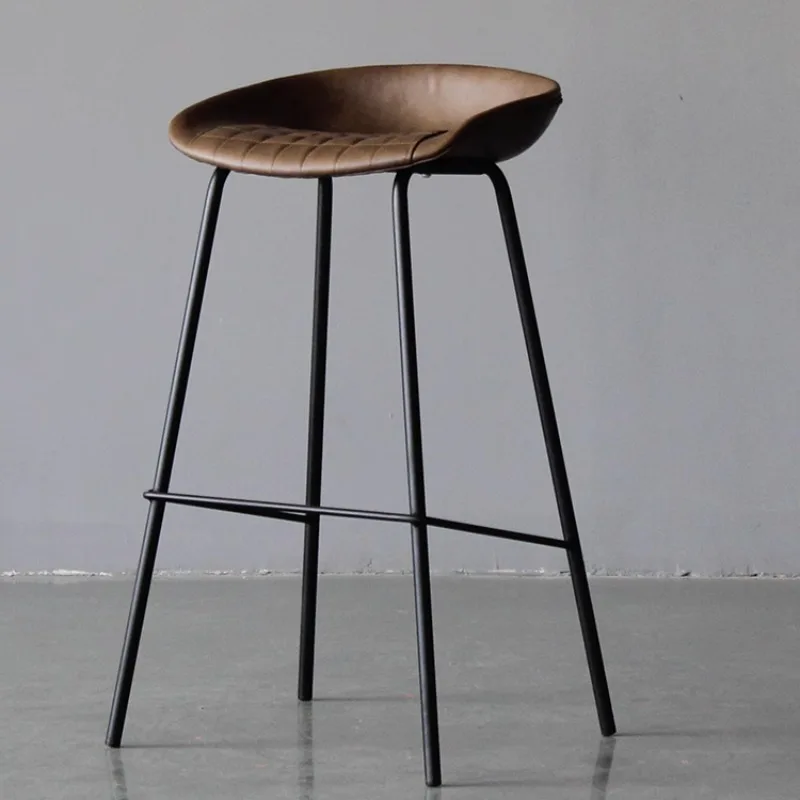 Nordic Modern Bar Chairs Leather Comfortable High Kitchen Antique Counter Stools Counter Height Iron Taburete Alto Furniture
Nordic Modern Bar Chairs Leather Comfortable High Kitchen Antique Counter Stools Counter Height Iron Taburete Alto Furniture
