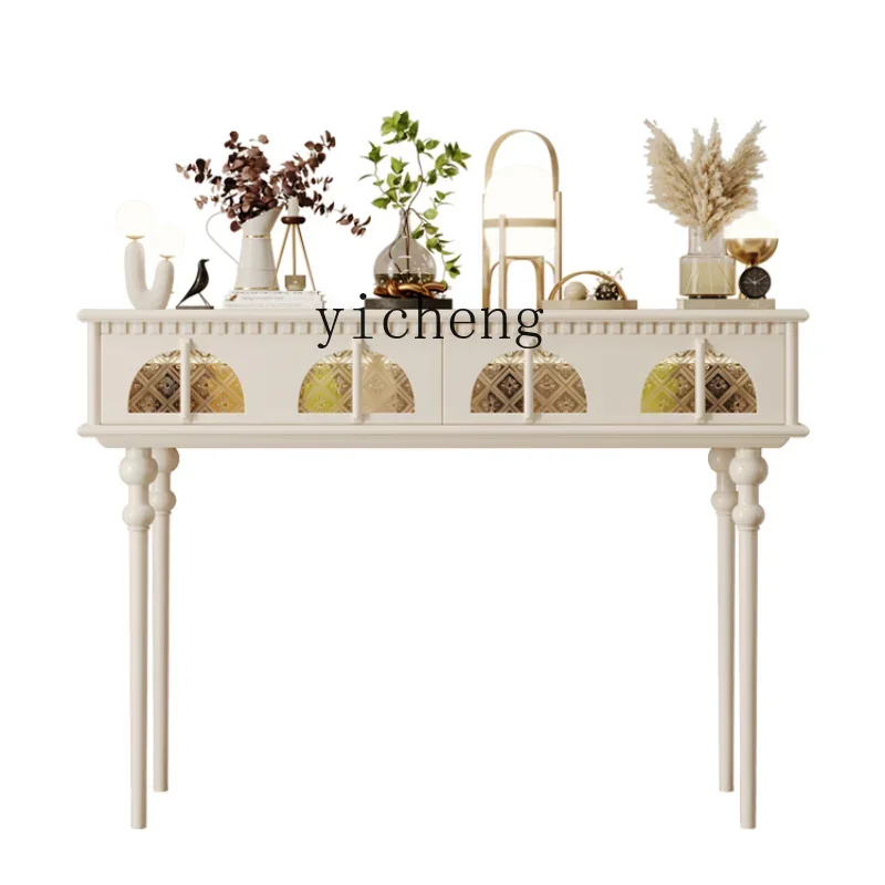 ZF Console Corridor Aisle Solid Wood a Long Narrow Table Living Room Modern Simple and Light Luxury Art Console Tables
ZF Console Corridor Aisle Solid Wood a Long Narrow Table Living Room Modern Simple and Light Luxury Art Console Tables