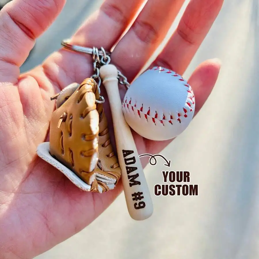 Stainless Steel Baseball Keychain | Mini Baseball Bag Tag | Customized For Baseball Game | Gift For Baseball Team
Stainless Steel Baseball Keychain | Mini Baseball Bag Tag | Customized For Baseball Game | Gift For Baseball Team