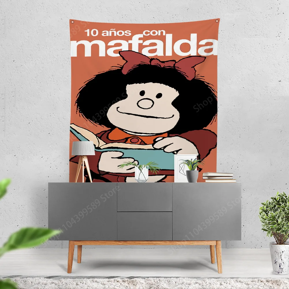 Cute M-Mafalda Flag Banner Flag Art Decoration Design Decor Vintage Structure Party Garden Flag Pub Club Bar Study Bedroom
Cute M-Mafalda Flag Banner Flag Art Decoration Design Decor Vintage Structure Party Garden Flag Pub Club Bar Study Bedroom