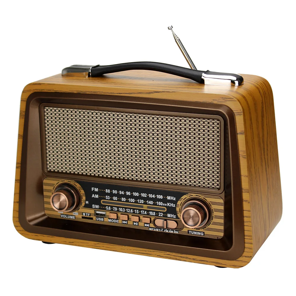 R-2066BT Wooden Bluetooth Speaker Vintage Multi band Radio Home Theater Portable Bluetooth Sound System Music Center Boom Box
R-2066BT Wooden Bluetooth Speaker Vintage Multi band Radio Home Theater Portable Bluetooth Sound System Music Center Boom Box