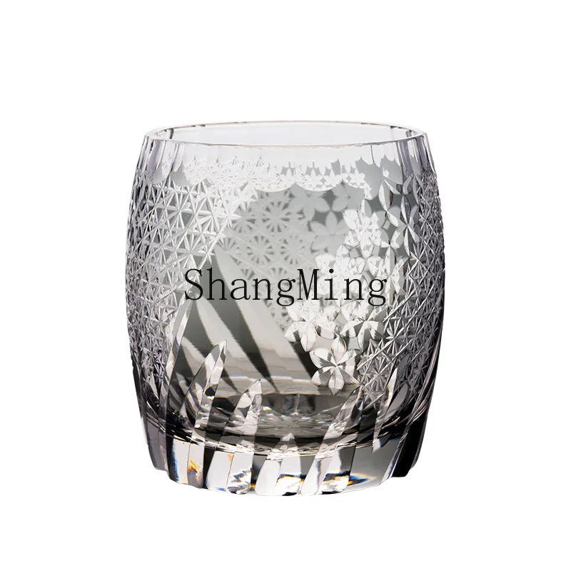 DSA crystal glass hand-carved whiskey cup retro high-end personalized foreign wine cup
DSA crystal glass hand-carved whiskey cup retro high-end personalized foreign wine cup