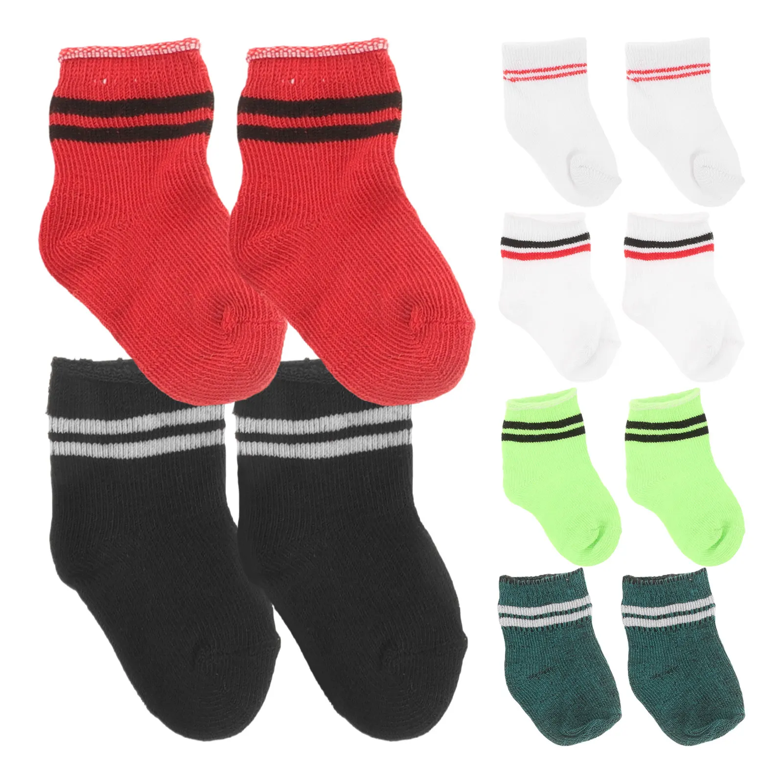 6Pairs Mini Socks Cloth Replacement Dressing Socks 18Inch Photography Props Accessory Creative Pretend Play Accessories
6Pairs Mini Socks Cloth Replacement Dressing Socks 18Inch Photography Props Accessory Creative Pretend Play Accessories
